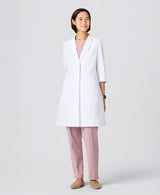 女款 中短版波浪襬輕盈醫師袍 - Classico克萊希台灣官方網站 - コート