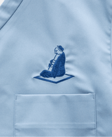 男女通用款 Scrub Canvas Club 刷手衣:上出長右衛門窯 - Classico克萊希台灣官方網站-スクラブ