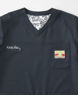 男女通用款 Scrub Canvas Club 刷手衣:Keith Haring - Classico克萊希台灣官方網站 - スクラブ