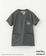 男女通用款 Scrub Canvas Club 刷手衣:Keith Haring - Classico克萊希台灣官方網站 - スクラブ