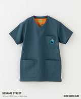 男女通用款 Scrub Canvas Club 刷手衣:SESAME STREET - Classico克萊希台灣官方網站 - スクラブ