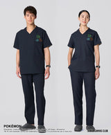 男女通用款 Scrub Canvas Club:<BR>寶可夢刷手褲 - Classico克萊希台灣官方網站 - スクラブ