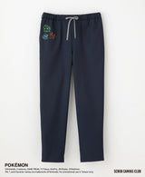 男女通用款 Scrub Canvas Club:<BR>寶可夢刷手褲 - Classico克萊希台灣官方網站 - スクラブ