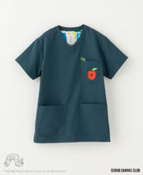 男女通用款 Scrub Canvas Club:好餓的毛毛蟲刷手衣