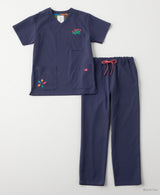 男女通用款 Scrub Canvas Club:小金魚逃走了刷手褲