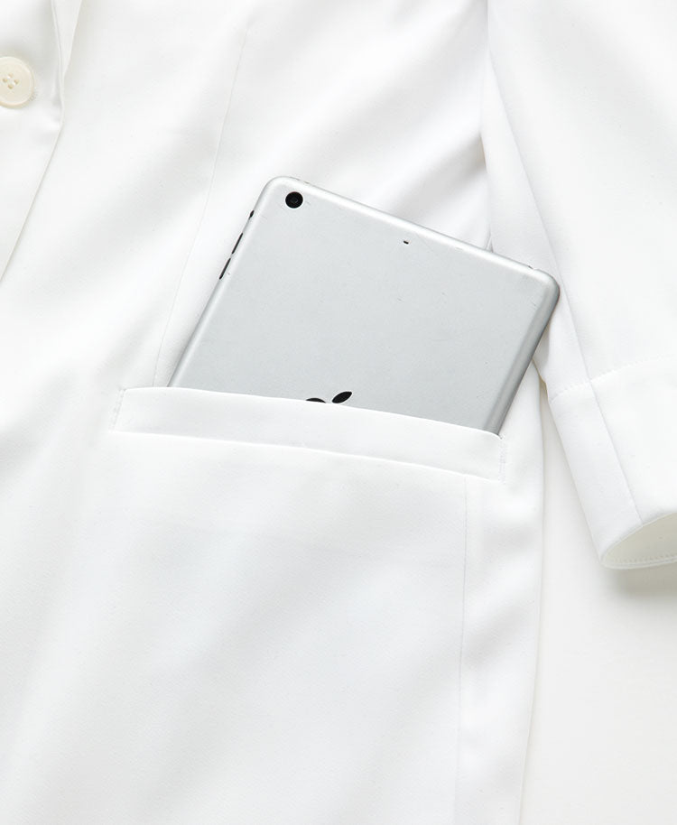 女款 雙衩中短版輕盈醫師袍・LIGHT - Classico克萊希台灣官方網站 - コート