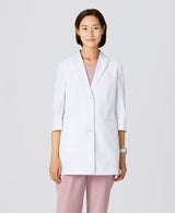 女款 雙衩中短版輕盈醫師袍・LIGHT - Classico克萊希台灣官方網站 - コート