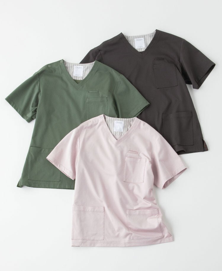 男款 平紋織刷手衣・LUXE - Classico克萊希台灣官方網站 - スクラブ