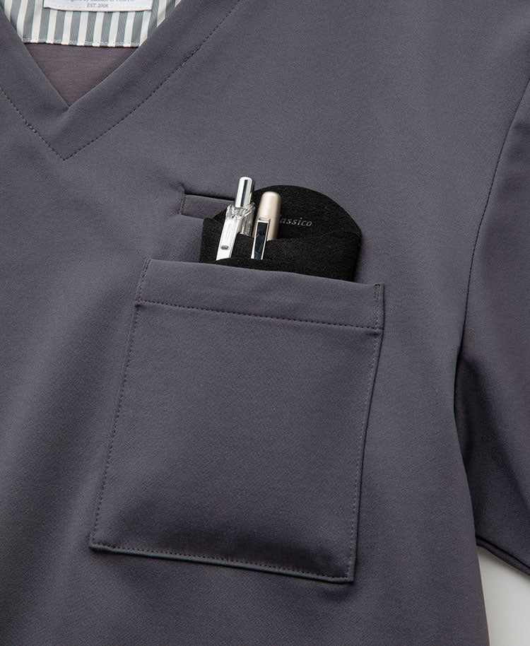 男款 平紋織刷手衣・LUXE - Classico克萊希台灣官方網站 - スクラブ