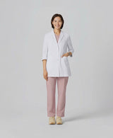 女款 雙衩中短版輕盈醫師袍・LIGHT