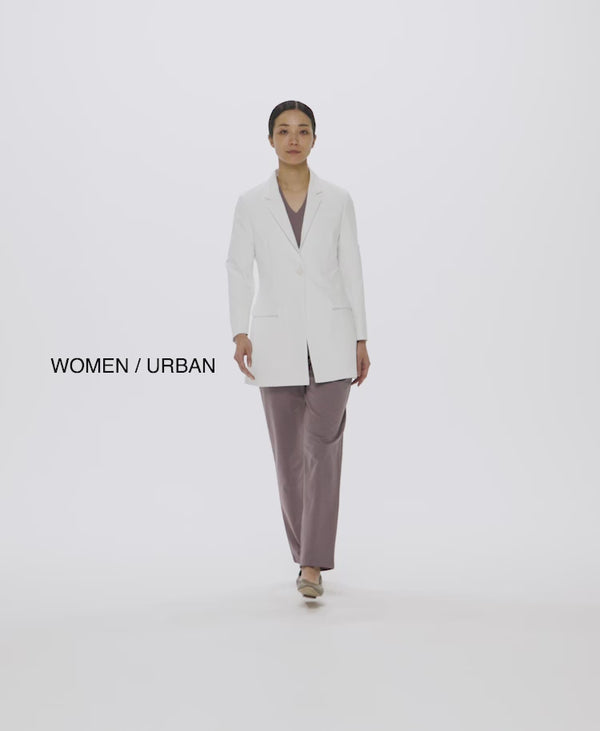 女款 URBAN中短版都會時尚醫師袍