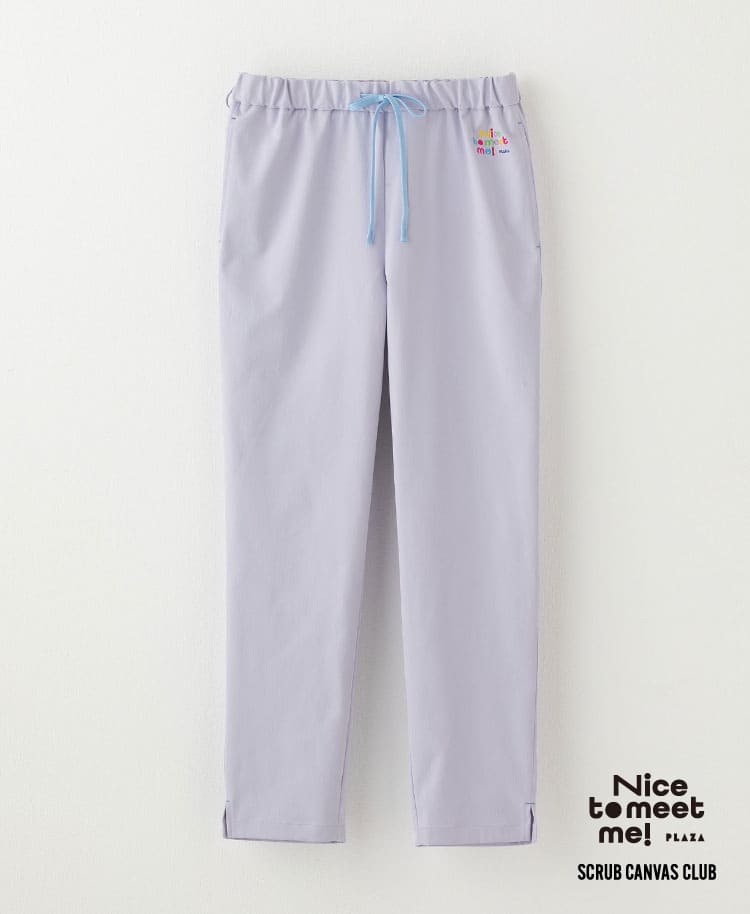 男女通用款 Scrub Canvas Club: Nice to meet me!刷手褲 - Classico克萊希台灣官方網站 - スクラブ