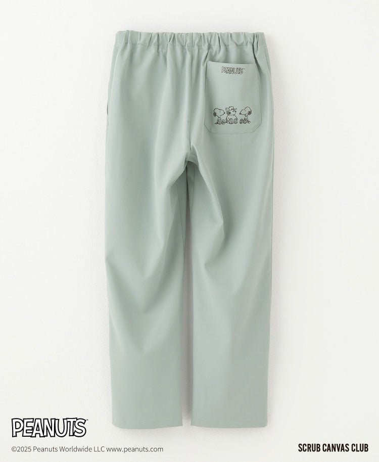 男女通用款 Scrub Canvas Club 刷手褲:PEANUTS - Classico克萊希台灣官方網站 - スクラブ