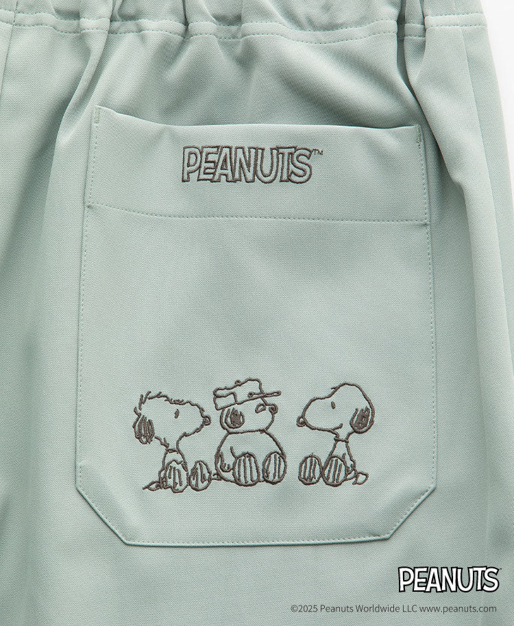 男女通用款 Scrub Canvas Club 刷手褲:PEANUTS - Classico克萊希台灣官方網站 - スクラブ