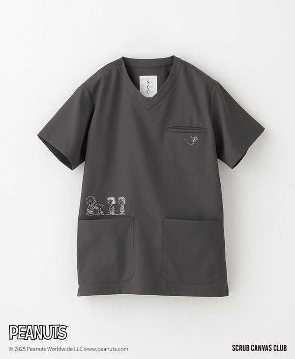 男女通用款 Scrub Canvas Club 刷手衣:PEANUTS - Classico克萊希台灣官方網站 - スクラブ