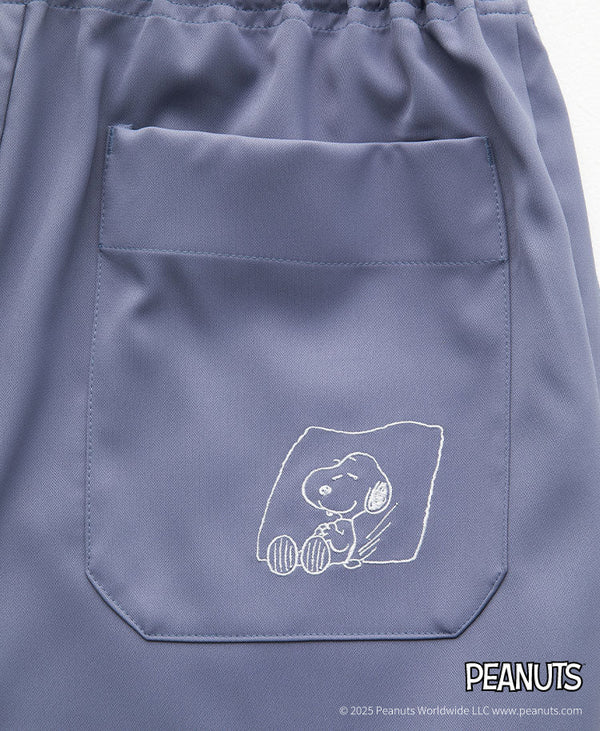 男女通用款 Scrub Canvas Club 刷手褲:PEANUTS - Classico克萊希台灣官方網站 - スクラブ