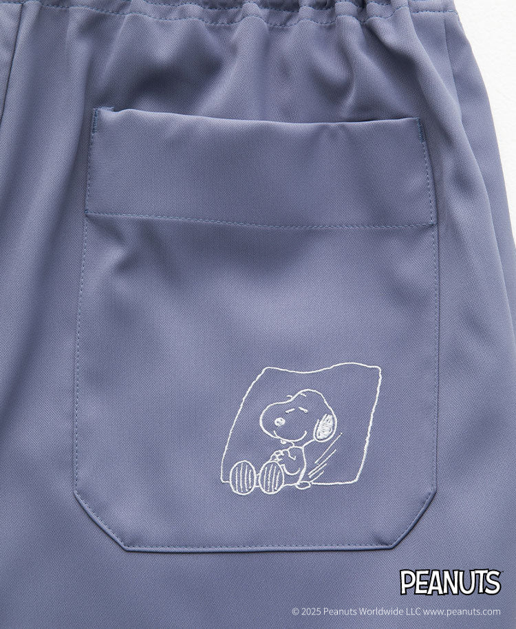 男女通用款 Scrub Canvas Club 刷手褲:PEANUTS - Classico克萊希台灣官方網站 - スクラブ