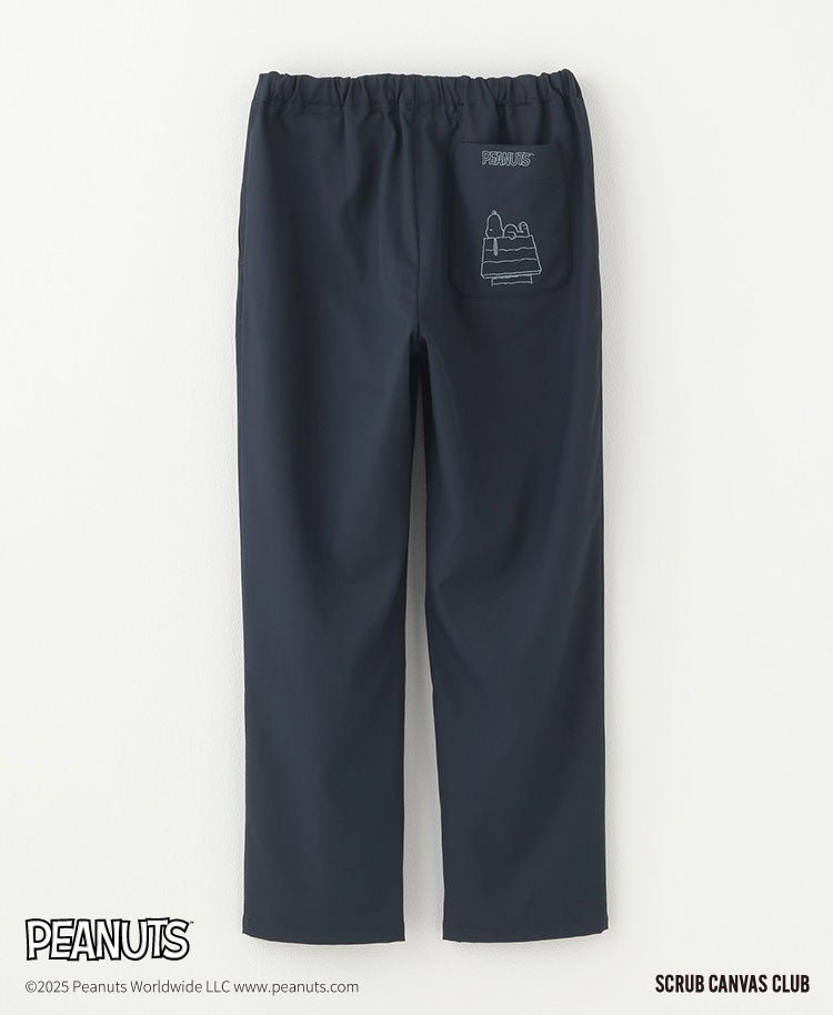 男女通用款 Scrub Canvas Club 刷手褲:PEANUTS - Classico克萊希台灣官方網站 - スクラブ