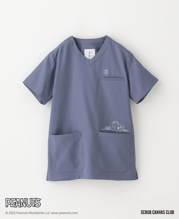 男女通用款 Scrub Canvas Club 刷手衣:PEANUTS - Classico克萊希台灣官方網站 - スクラブ