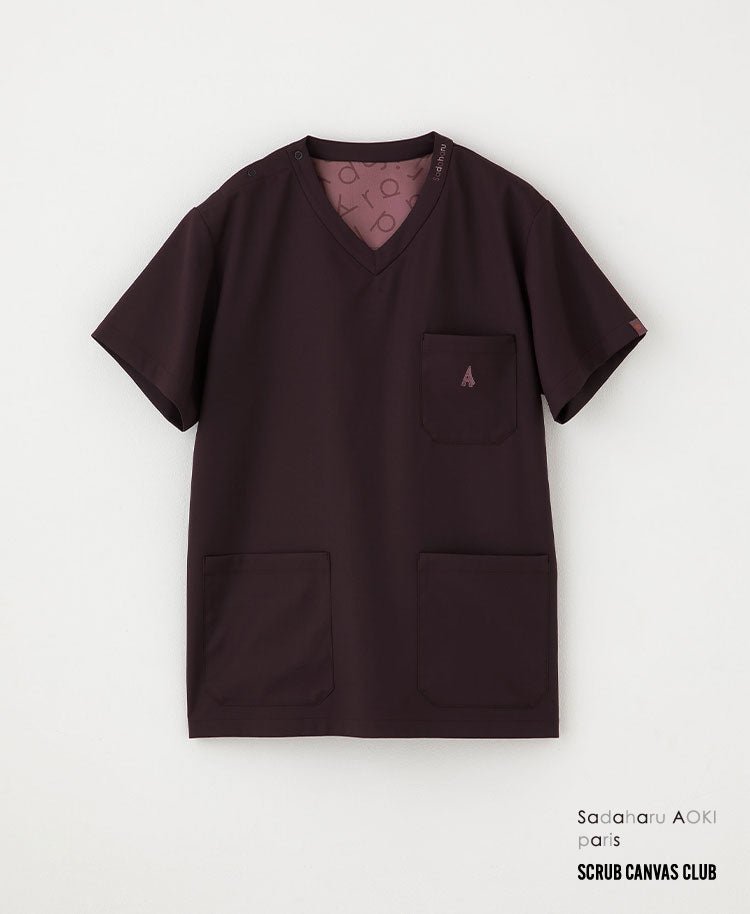 男女通用款 Scrub Canvas Club 刷手衣:Sadaharu AOKI paris - Classico克萊希台灣官方網站 - スクラブ