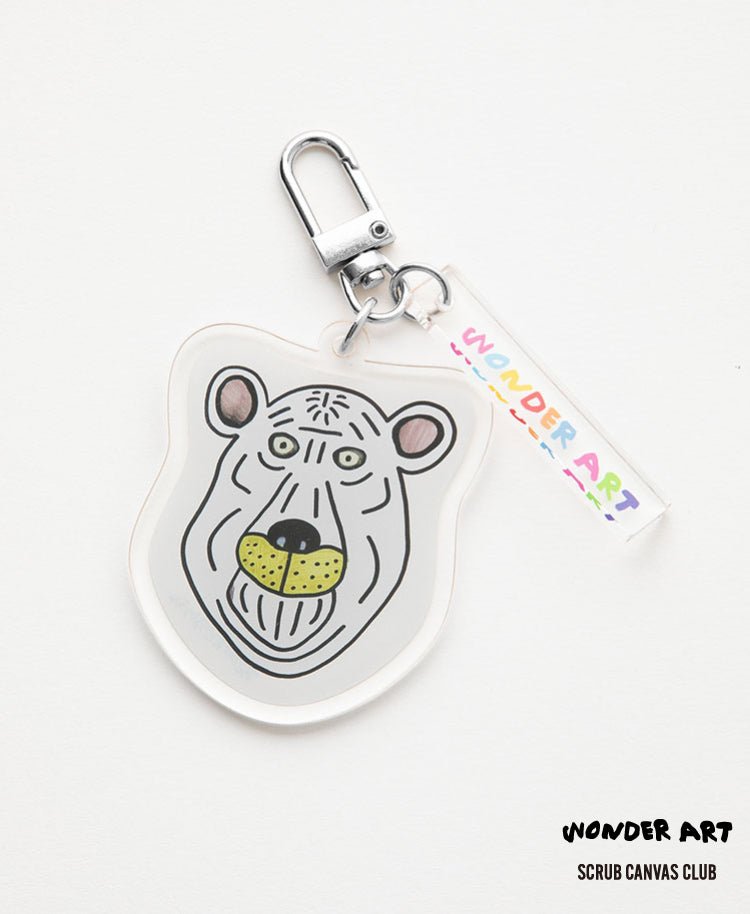 Scrub Canvas Club 鑰匙圈:Wonder Art 旭山動物園 - Classico克萊希台灣官方網站 - スクラブ