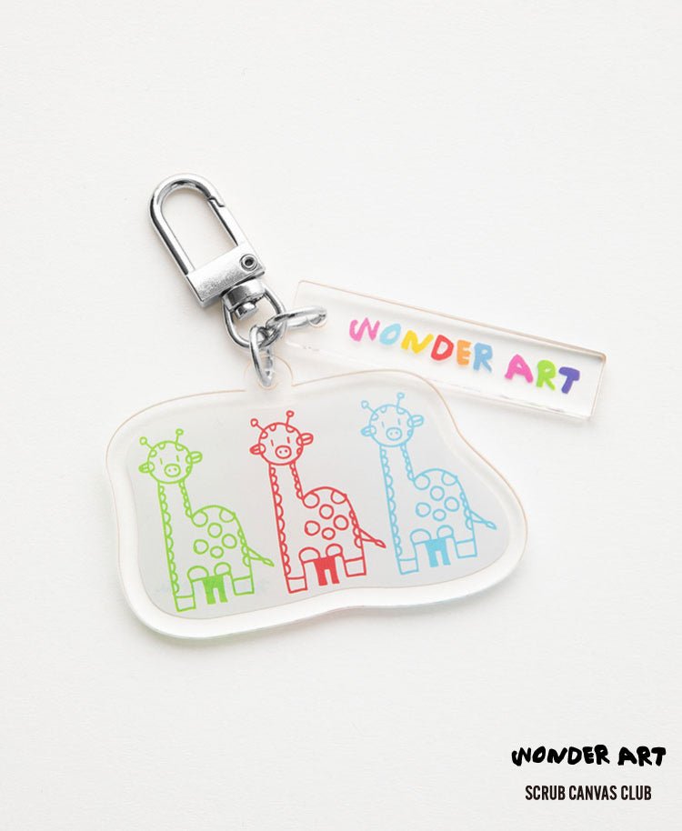 Scrub Canvas Club 鑰匙圈:Wonder Art 旭山動物園 - Classico克萊希台灣官方網站 - スクラブ