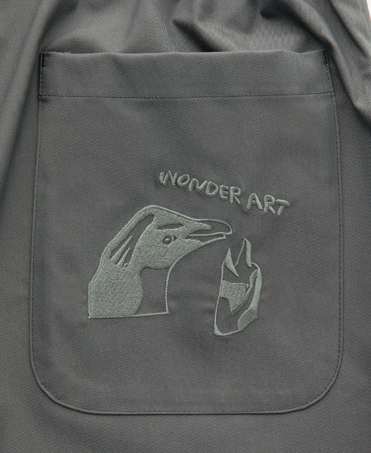男女通用款 Scrub Canvas Club 刷手褲:Wonder Art 旭山動物園 - Classico克萊希台灣官方網站 - スクラブ