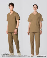 男女通用款 Scrub Canvas Club:<BR>寶可夢刷手褲 - Classico克萊希台灣官方網站 - スクラブ