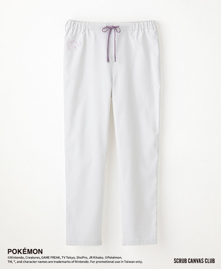 男女通用款 Scrub Canvas Club:<BR>寶可夢刷手褲 - Classico克萊希台灣官方網站 - スクラブ